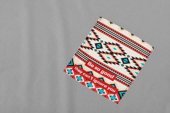 Koszulka z kieszonką BE SO GOOD