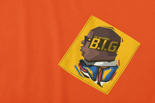 Koszulka z kieszonką NOTORIUS B.I.G. 01