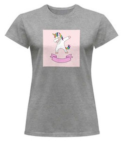 Bluzka damska z naszywką Unicorne 05