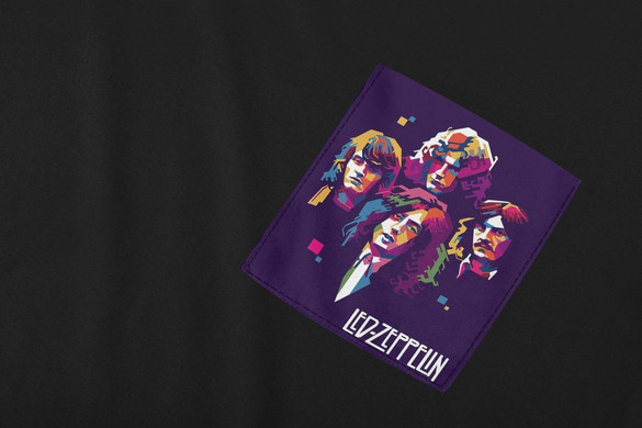 Koszulka z kieszonką Led Zeppelin 02
