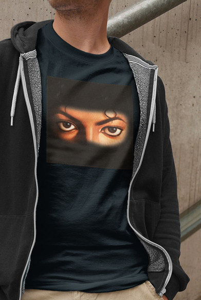 Koszulka z naszywką Michael Jackson 07