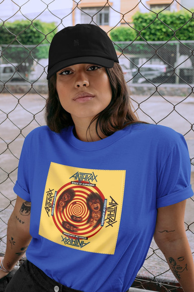 Koszulka z naszywką Anthrax State of...