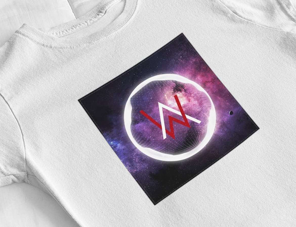 Bluzka damska z naszywką Alan Walker  logo