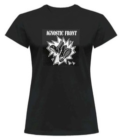 Bluzka damska z naszywką Agnostic Front  03