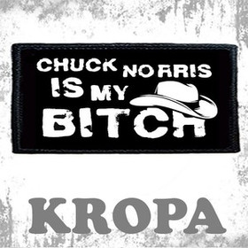 Naszywka Chuck Norris Is My Bitch