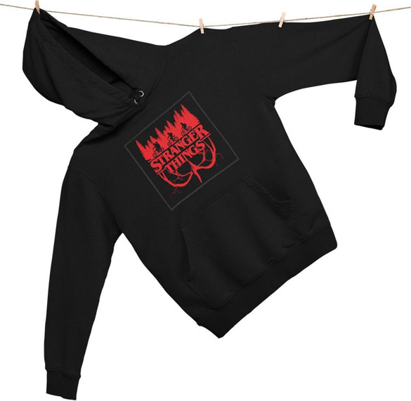 Bluza z naszywką STRANGER THINGS 2