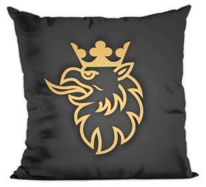 Poduszka Scania logo gold