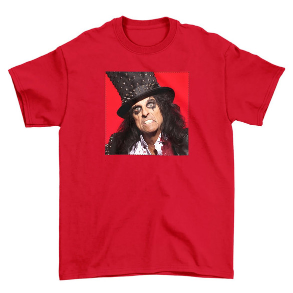 Koszulka z naszywką Alice Cooper