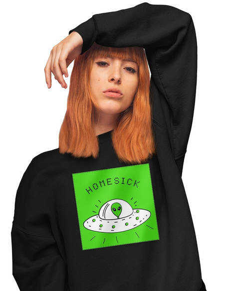 Bluza z naszywką Homesick