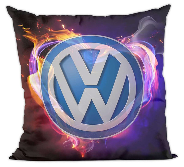 Poduszka Volkswagen logo colours