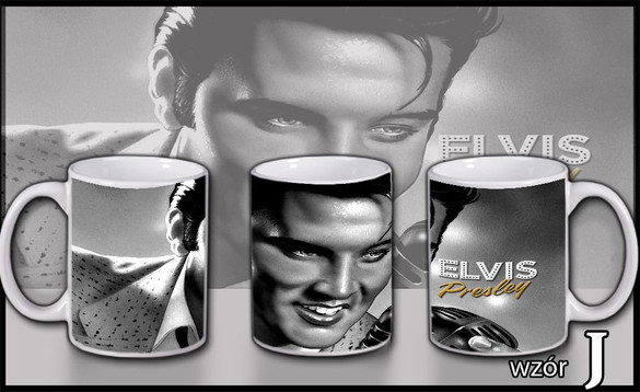 KUBEK ELVIS PRESLEY WZORY PREZENT 