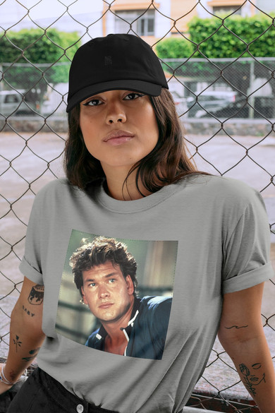 Koszulka z naszywką Patrick Swayze