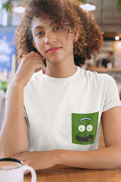 Koszulka z kieszonką RICK AND MORTY 02