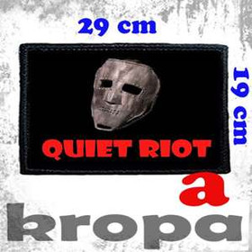 Naszywka duża na ubranie QUIET RIOT