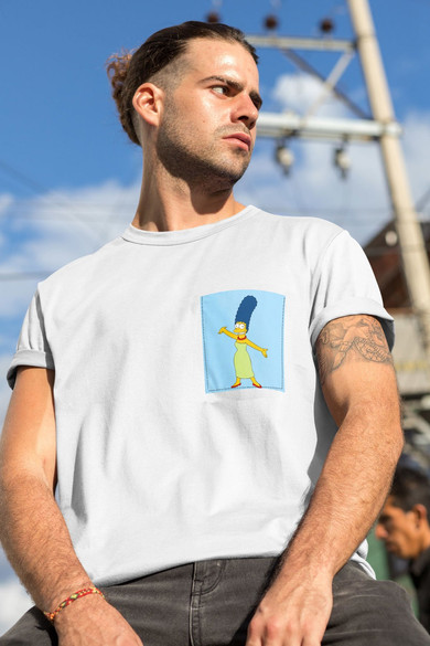 Koszulka z kieszonką MARGE SIMPSON