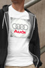 Koszulka z naszywką Audi 02