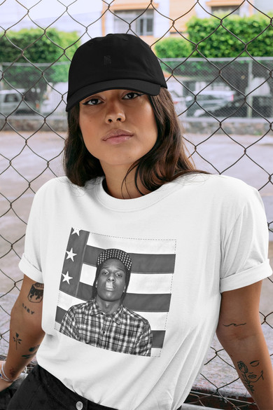 Koszulka z naszywką Asap Rocky Live.Love.