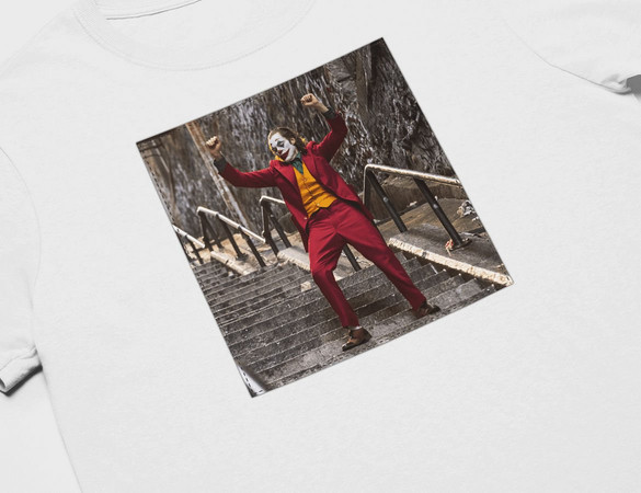 Koszulka z naszywką Joker Dance 01