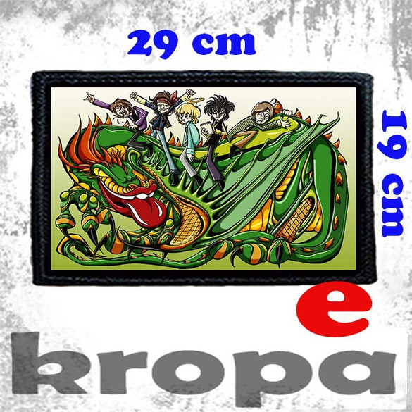 Naszywka duża na ubranie THE ROLLING STONES