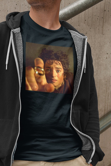 Koszulka z naszywką Frodo Baggins