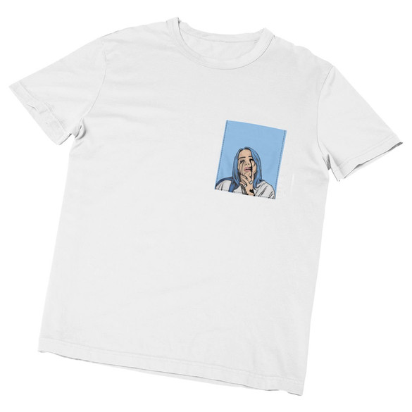 Koszulka z kieszonką BILLIE EILISH 01