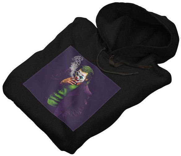 Bluza z naszywką Joker Smoking
