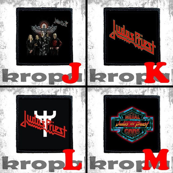 Naszywka JUDAS PRIEST 10 x 10 cm  Dużo Wzorów!