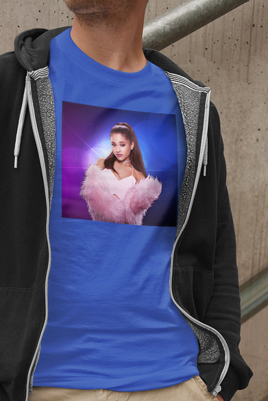 Koszulka z naszywką ARIANA GRANDE 07