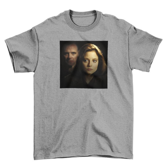 Koszulka z naszywką Milczenie owiec 01