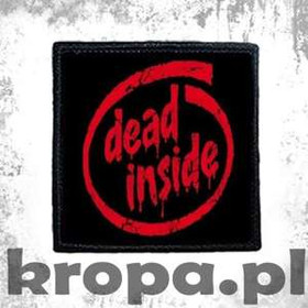 Naszywka  DEAD INSIDE