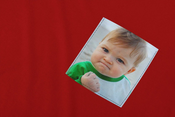 Koszulka z kieszonką SUCCESS KID