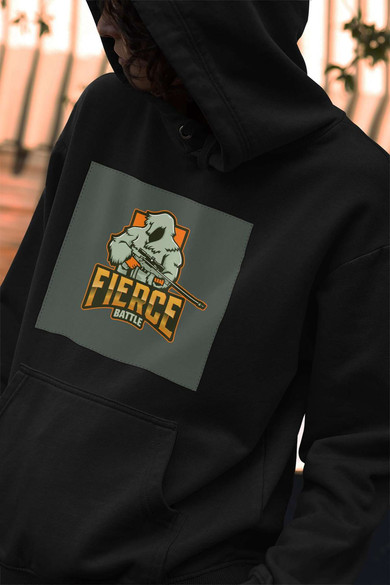Bluza z naszywką FIERCE BATTLE