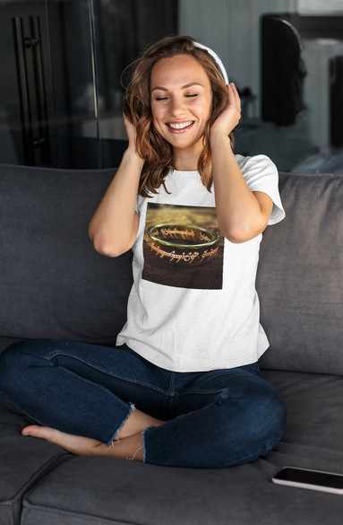 Bluzka damska z naszywką Lord of the Rings –Ring