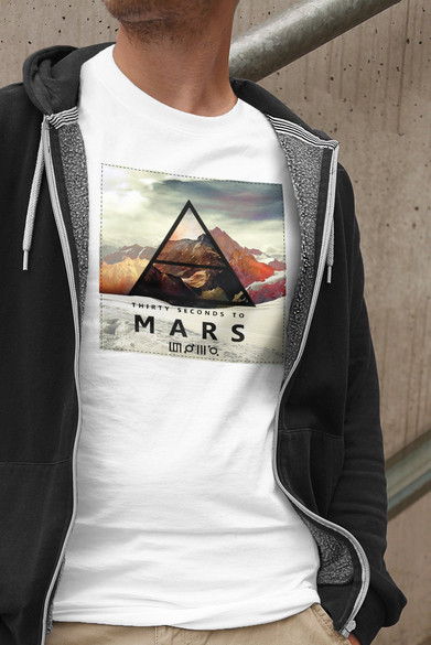 Koszulka z naszywką 30 Seconds To Mars 4