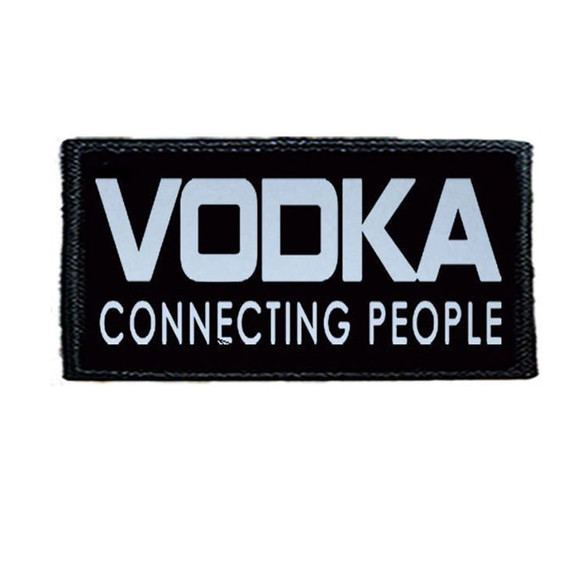 Naszywka VODKA CONNECTING PEOPLE