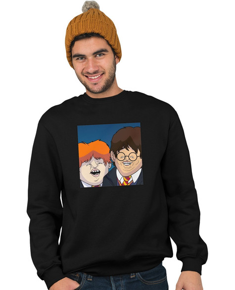 Bluza z naszywką  Harry Potter parody