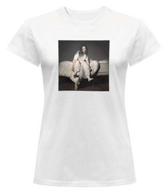 Bluzka damska z naszywką Billie Eilish 01