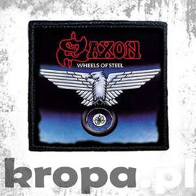 Naszywka SAXON - WHEELS OF STEEL