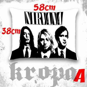 Poduszka NIRVANA  duża 58 cm 38 cm