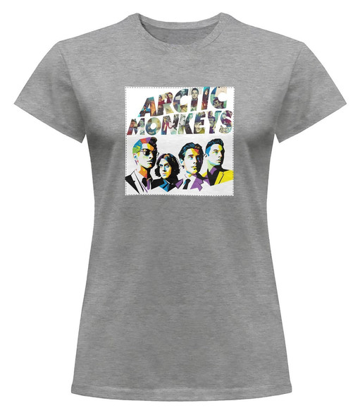 Bluzka damska z naszywką Arctic Monkeys 01