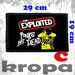 Naszywka duża na ubranie THE EXPLOITED