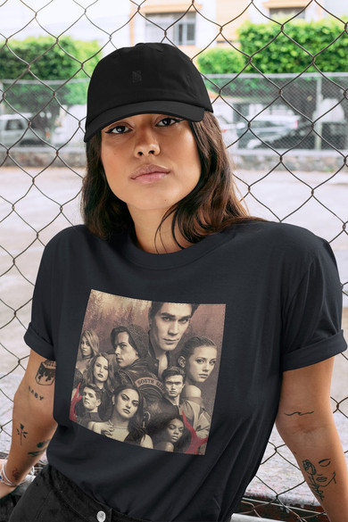 Koszulka z naszywką Riverdale squad