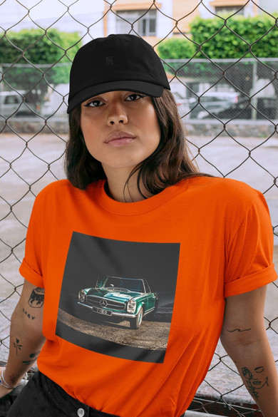 Koszulka z naszywką Mercedes classic