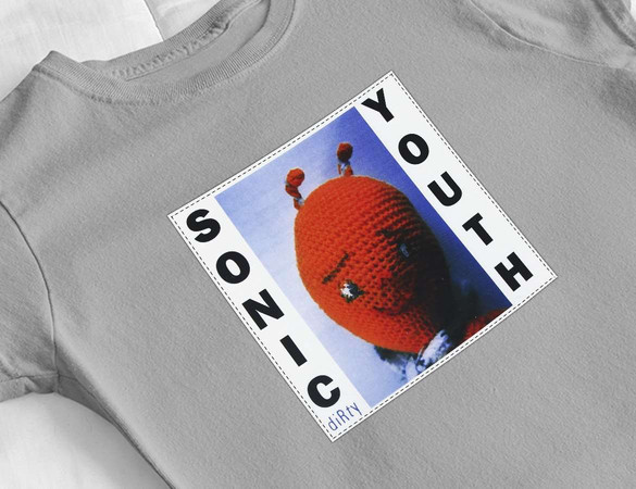 Bluzka damska z naszywką Sonic Youth Dirty