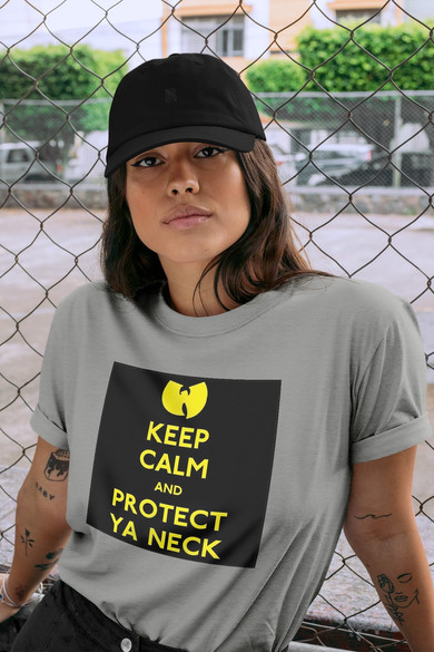 Koszulka z naszywką Wu-Tang Clan Keep Calm