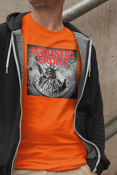 Koszulka z naszywką Agnostic Front  02