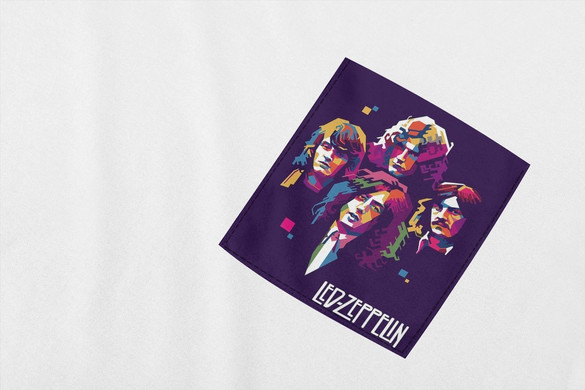 Koszulka z kieszonką Led Zeppelin 02