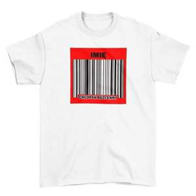 Koszulka z naszywką na Walentynki TWÓJ NAPIS