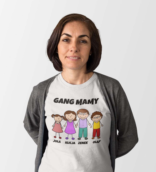 Koszulka Twoja ekipa GANG KREATOR NADRUKU