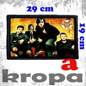 Naszywka duża na ubranie 30 SECONDS TO MARS